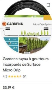 tuyau d'arrosage souple