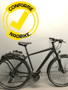velo cube vtc urbain noir